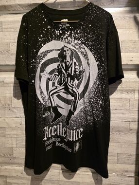 Beetlejuice Graphic Short Sleeve Tee - Black